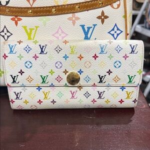 Louis Vuitton Wallet Sarah Murakami Designer Wallet
